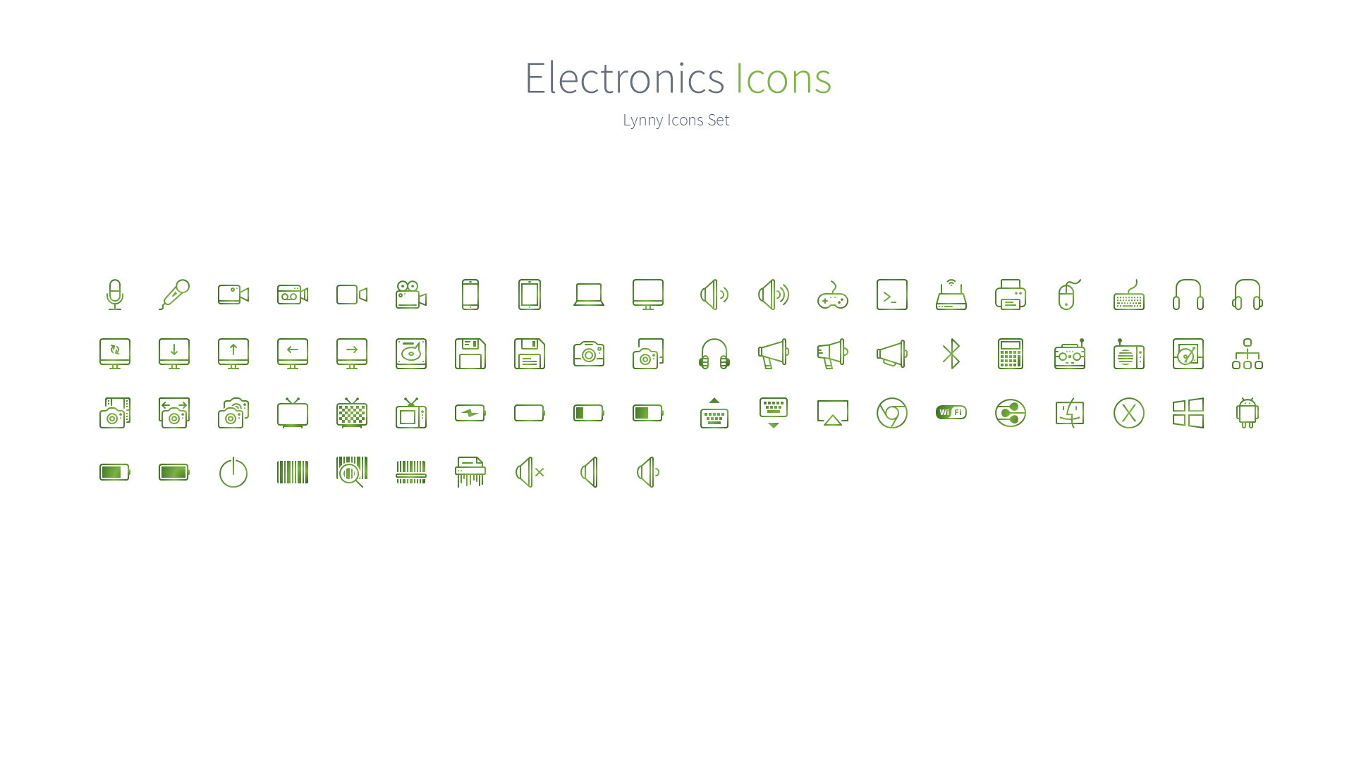 Lynny Icons Set slide 2